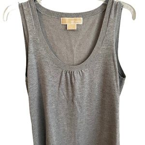 Michael Michael Kors gray tank sweater. Size M.